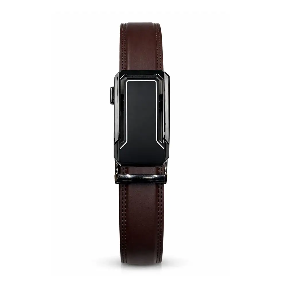 Auto Lock Everyday Leather Waist Belt