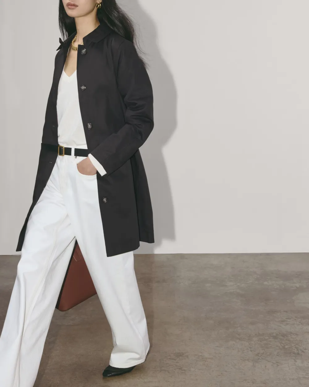 The Slant Pocket Mac Coat