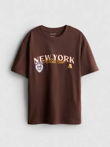 7-15yrs | Pure Cotton Textured T-Shirt