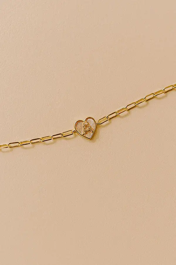 Pave Charm Bracelet