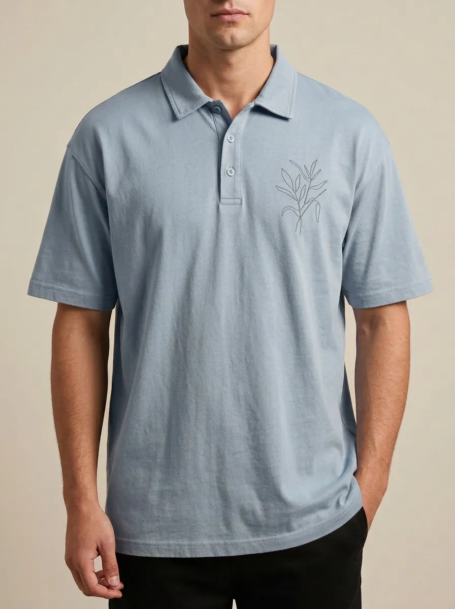 Botanical Men's Polo Shirt