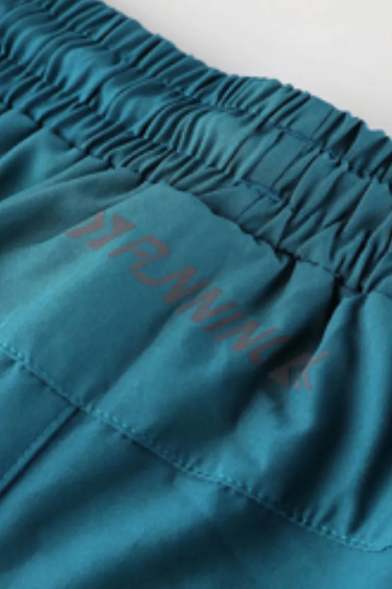 Active  Quick Dry Breathable Drawstring Athletic Shorts