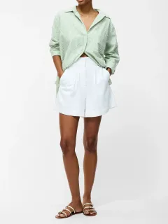 Breathable Linen Lounge Shorts