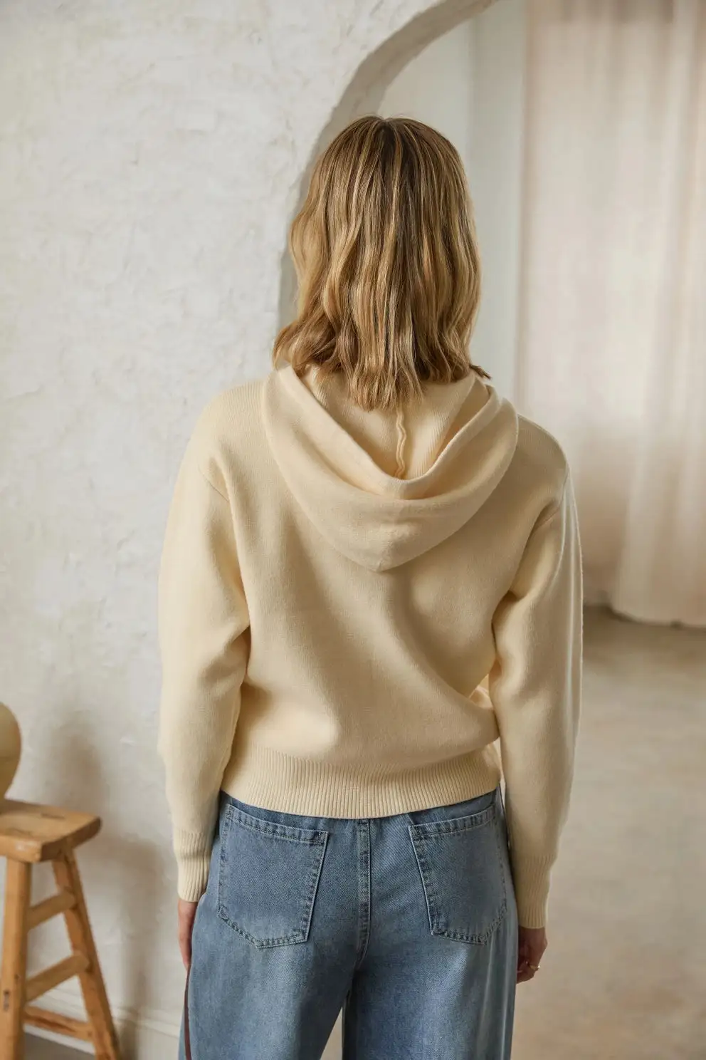 Relaxed Zip Up Hoodie Jacket