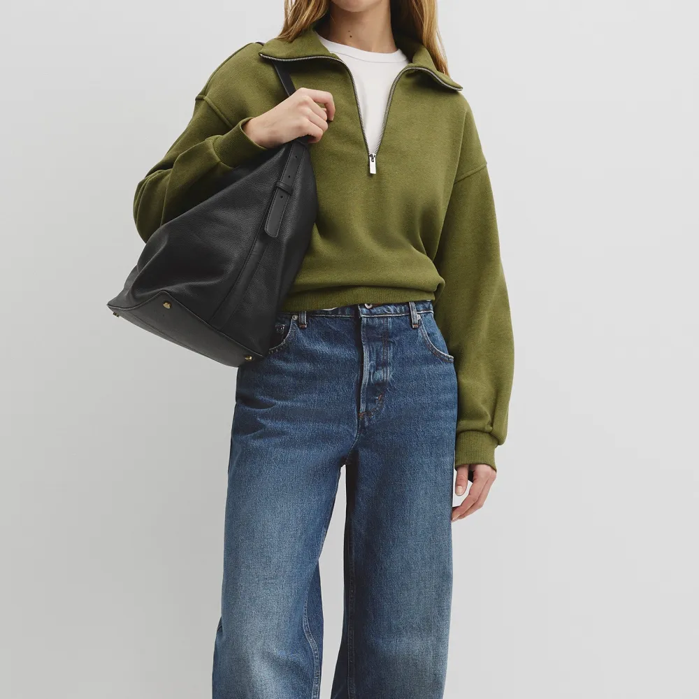 Women's Modern Funnel Neck Sweatshirt