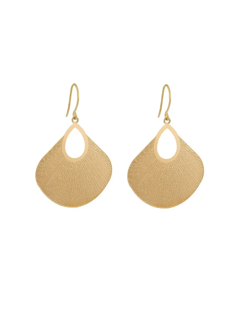 Uchiwa Drop Earrings
