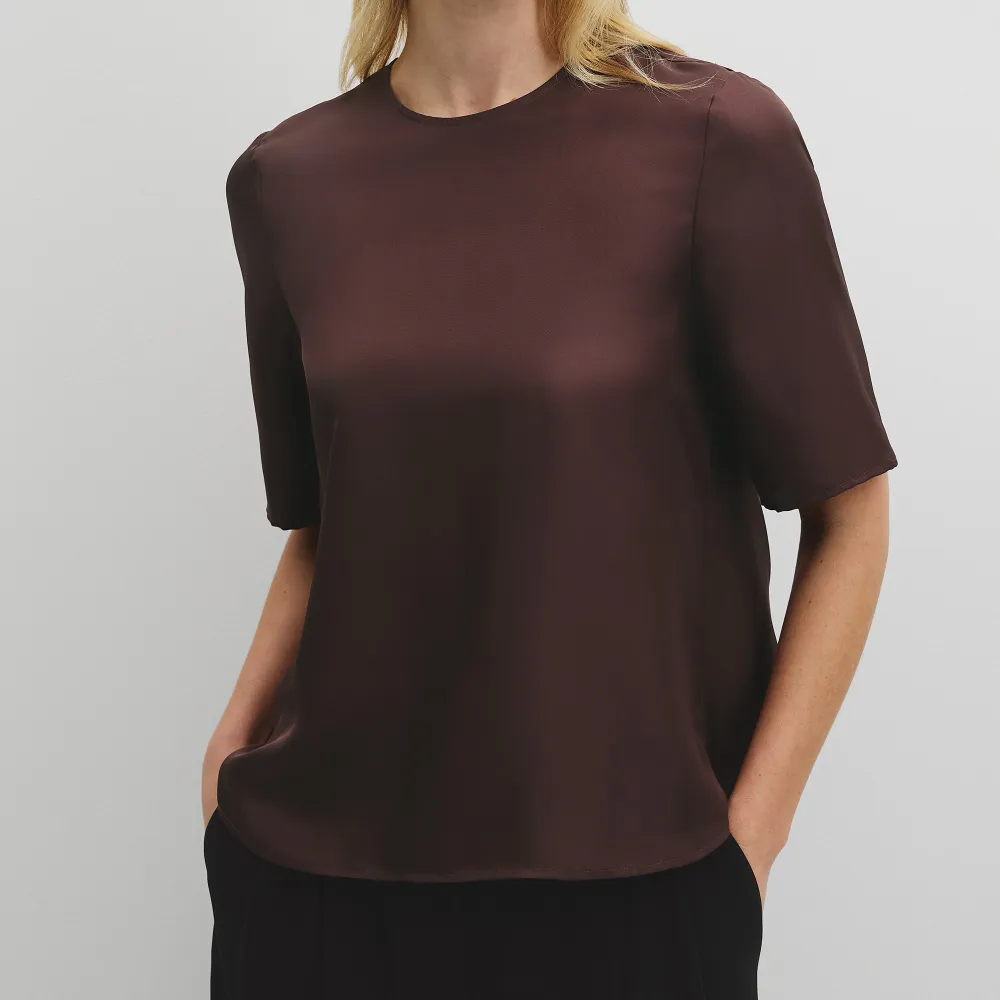 Women's Modern Silk T-Shirt