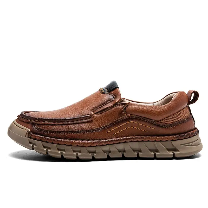 Leather Hand-Stitched Shoes