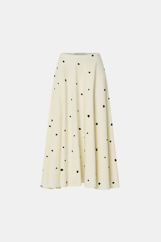 Eggshell Easy Pull-On Skirt