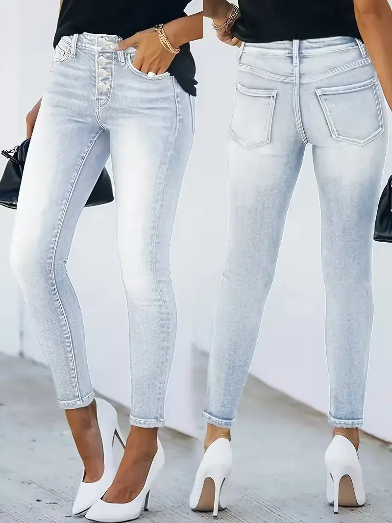 Classic Skinny High Waist Jeans
