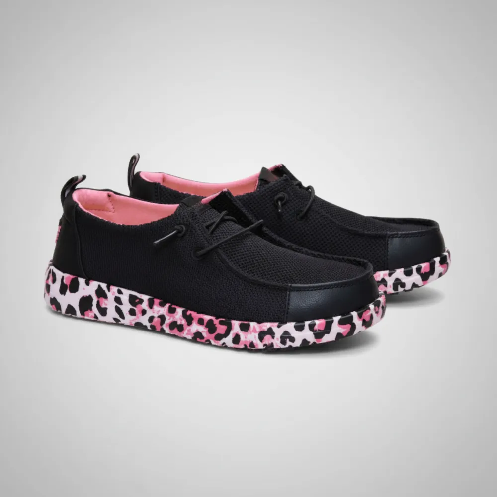 Wendy Work CE Leopard Slip Resistant Shoes