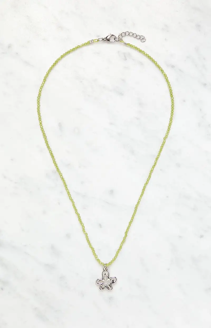 John Galt Flower Pendant Necklace