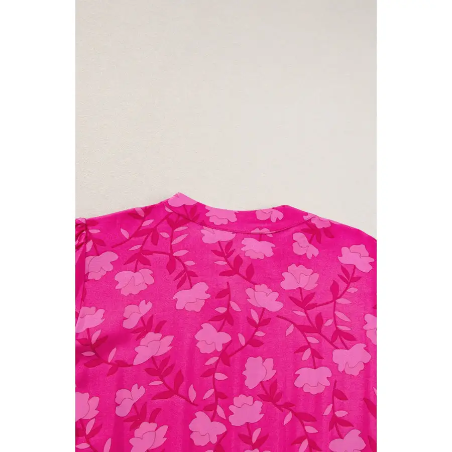 Drawstring Short Sleeve Midi Dress