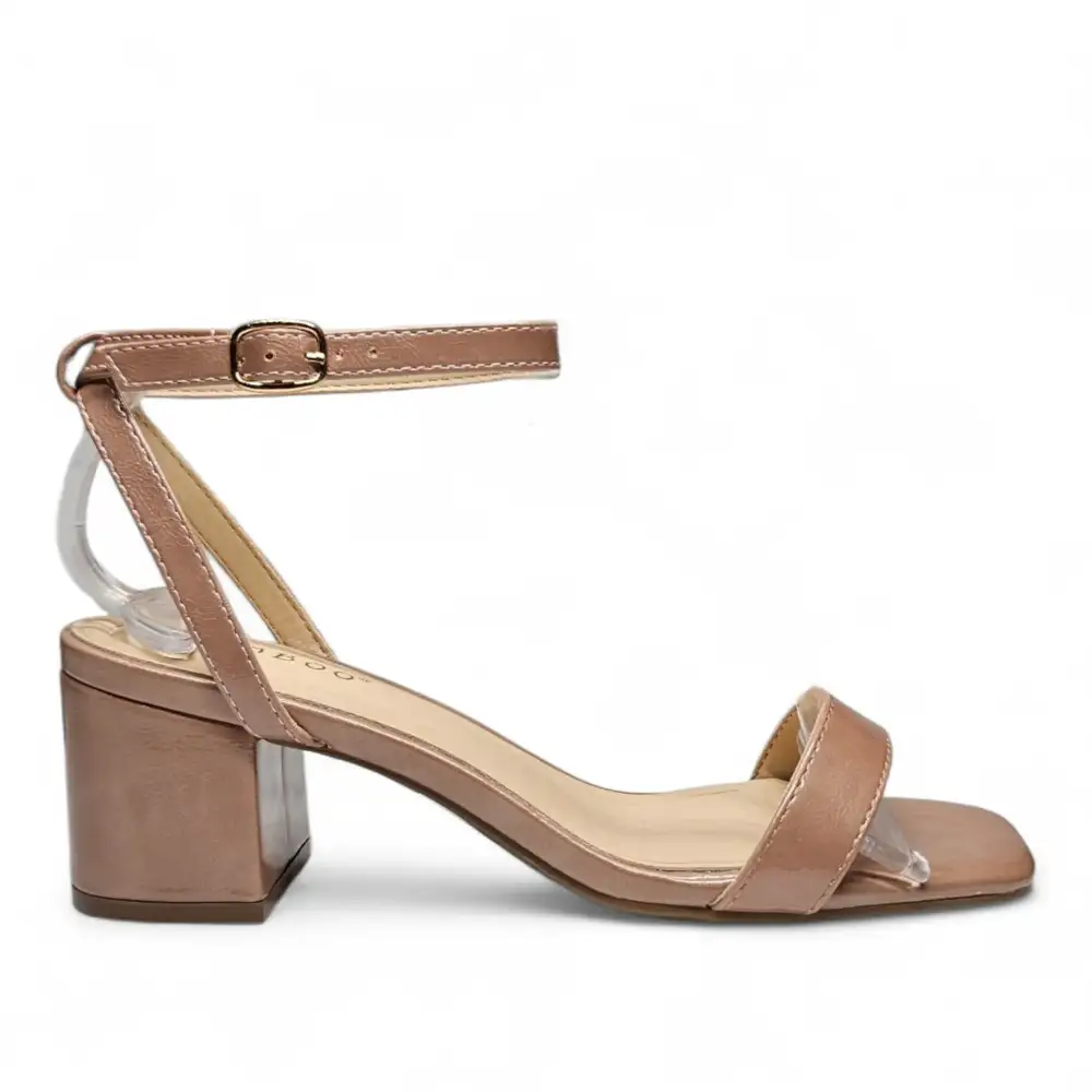 Caption One Band With Quarter Ankle Strap Heels
