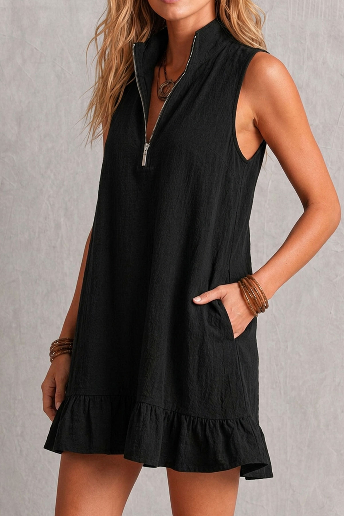 Ruffle Mini Dress
