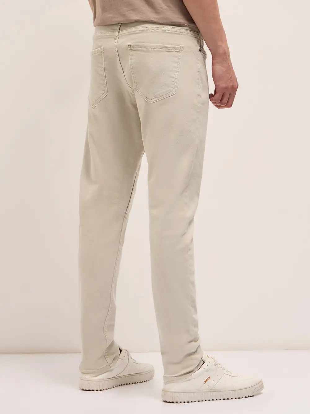 Leisure Stretch Pocket Cotton Jeans