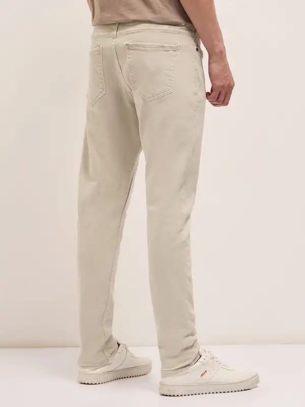 Leisure Stretch Pocket Cotton Jeans