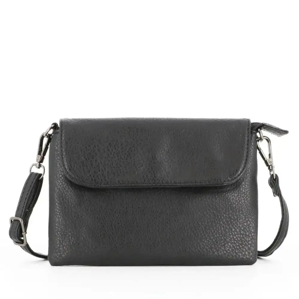 Weekend Leather Compact Crossbody Bag