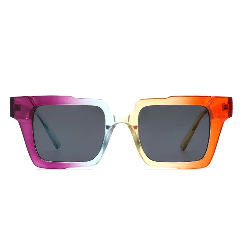Square Flat Top Frame Sunglasses
