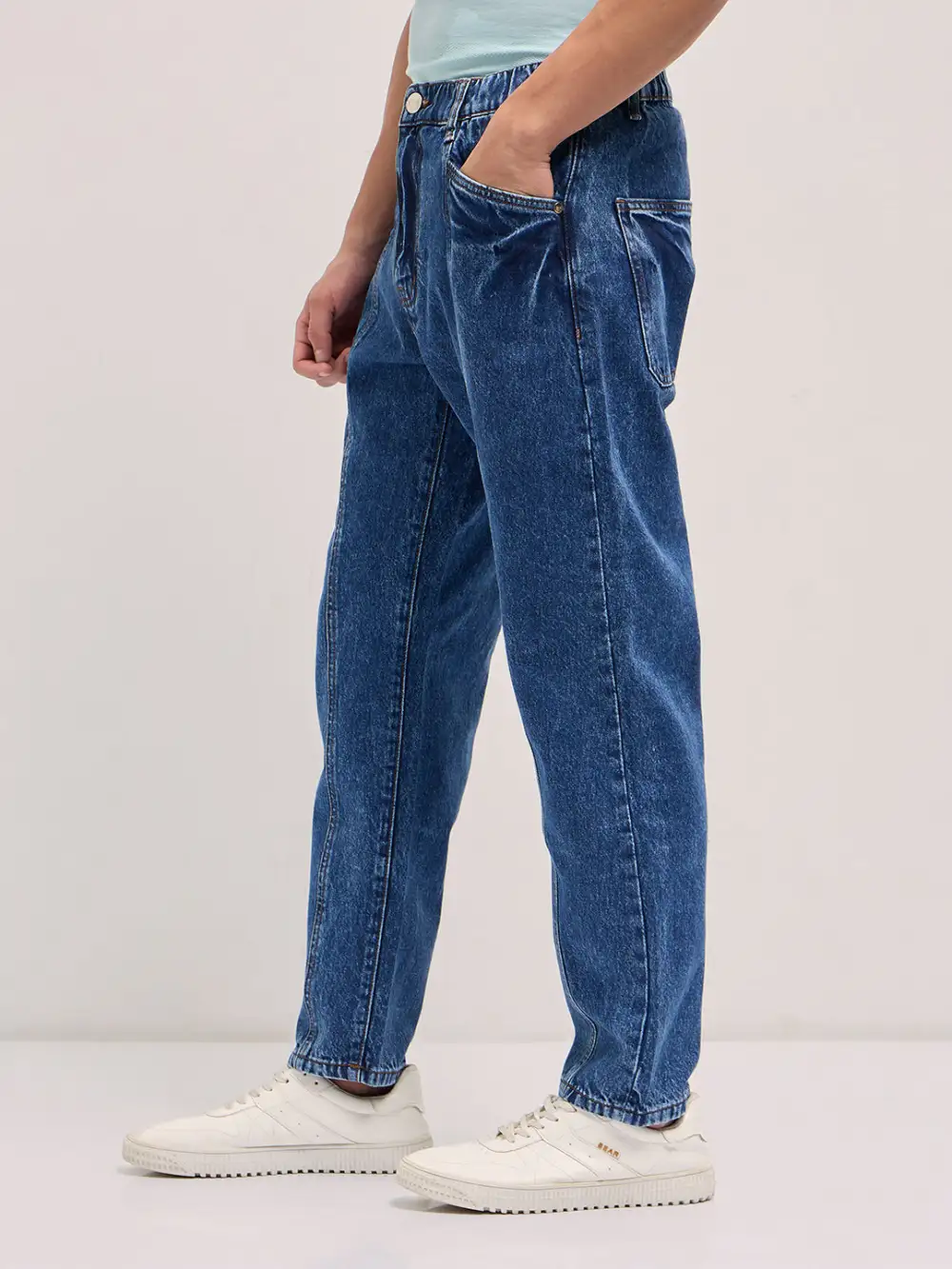 Relaxed Modern Pocket Jeans