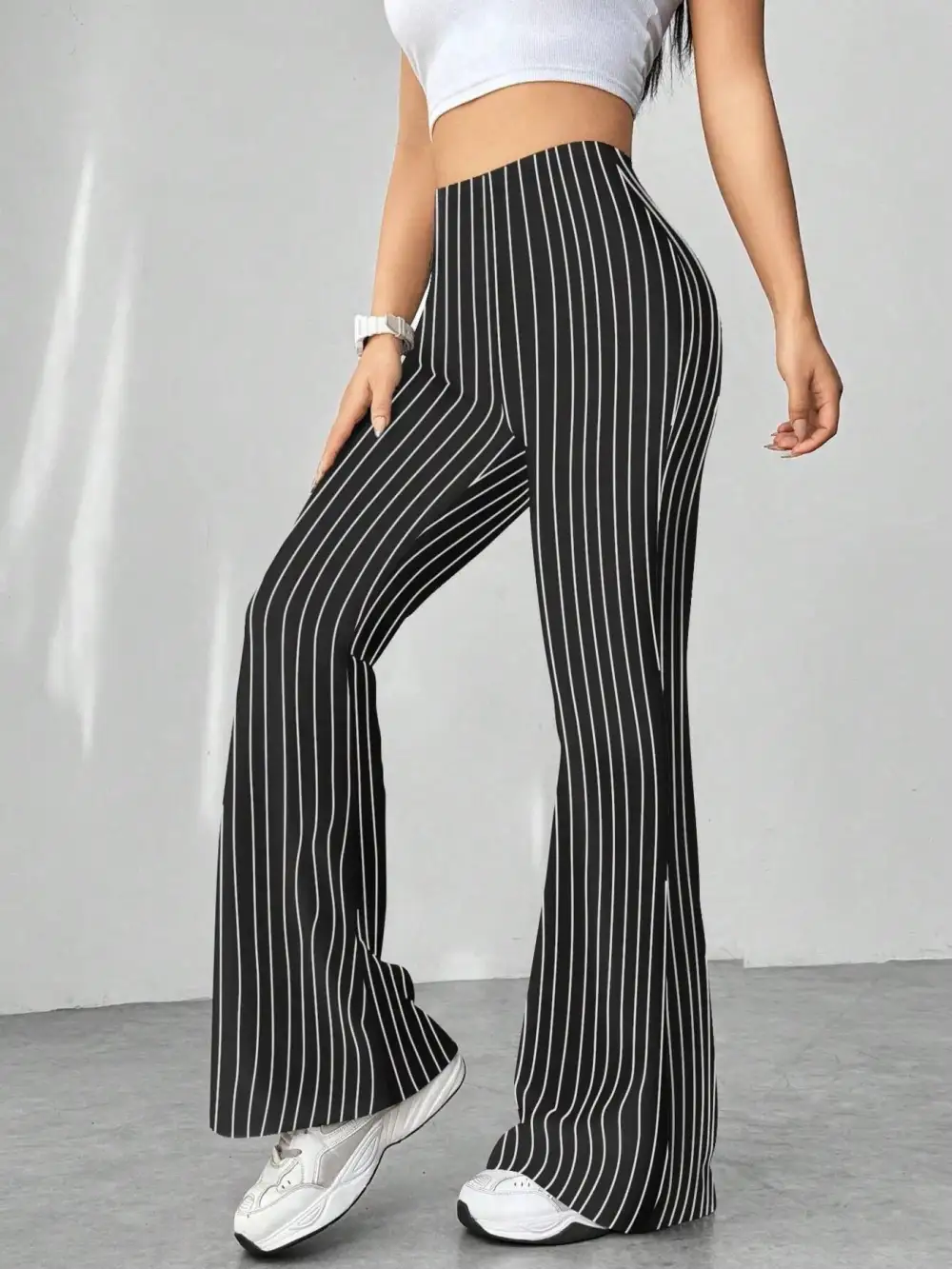 High Waist Flare Pants