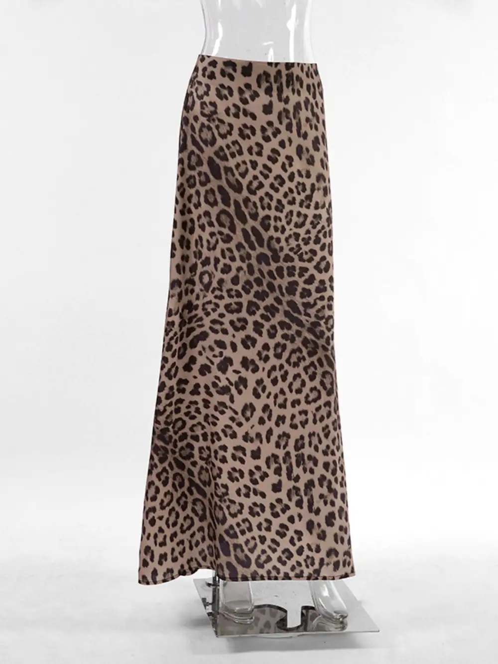 Comfort Printed Leopard Skirt
