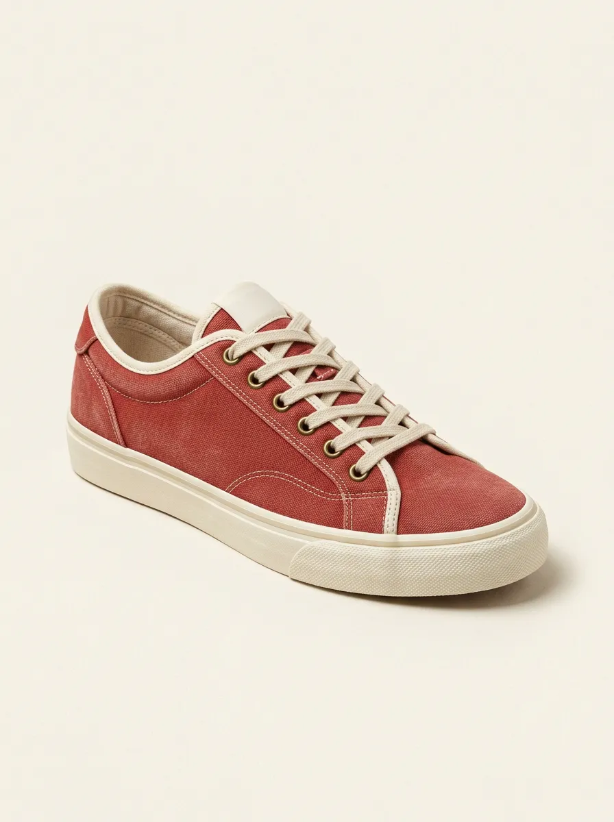 Modern Graphic Style Men's Canvas Shoes