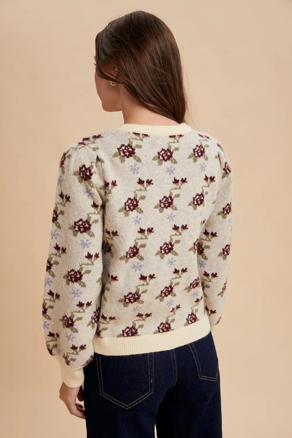 Modern Ribbed Button Front Cardigan