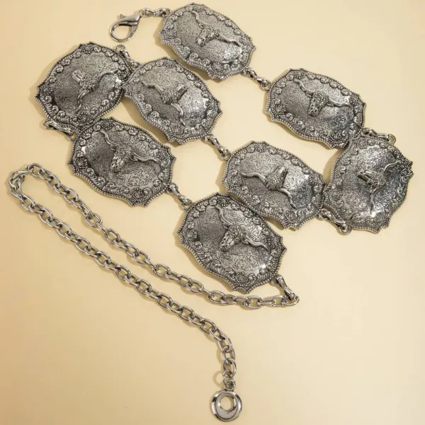 Western Chain Waist Belt