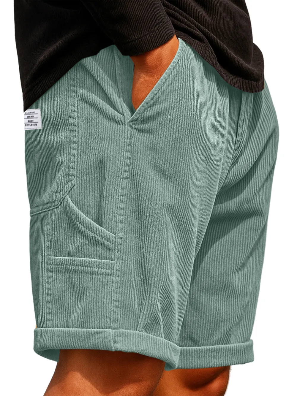 Everyday Corduroy Utility Pocket Shorts