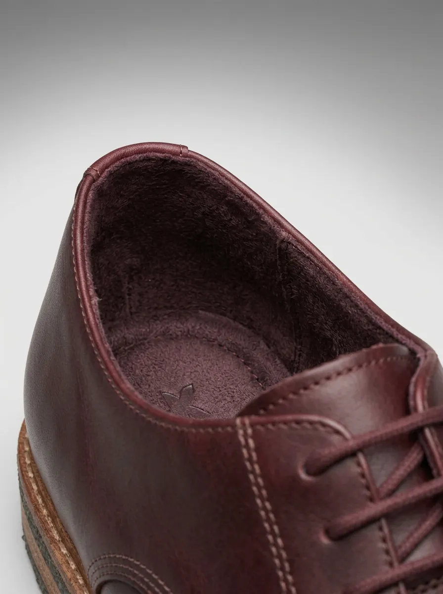 Men's Plain-Toe Derby Dress Shoes