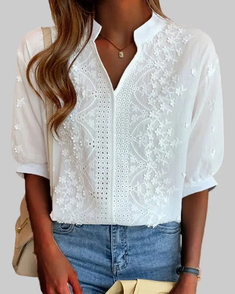 Wearable Collared Blouse