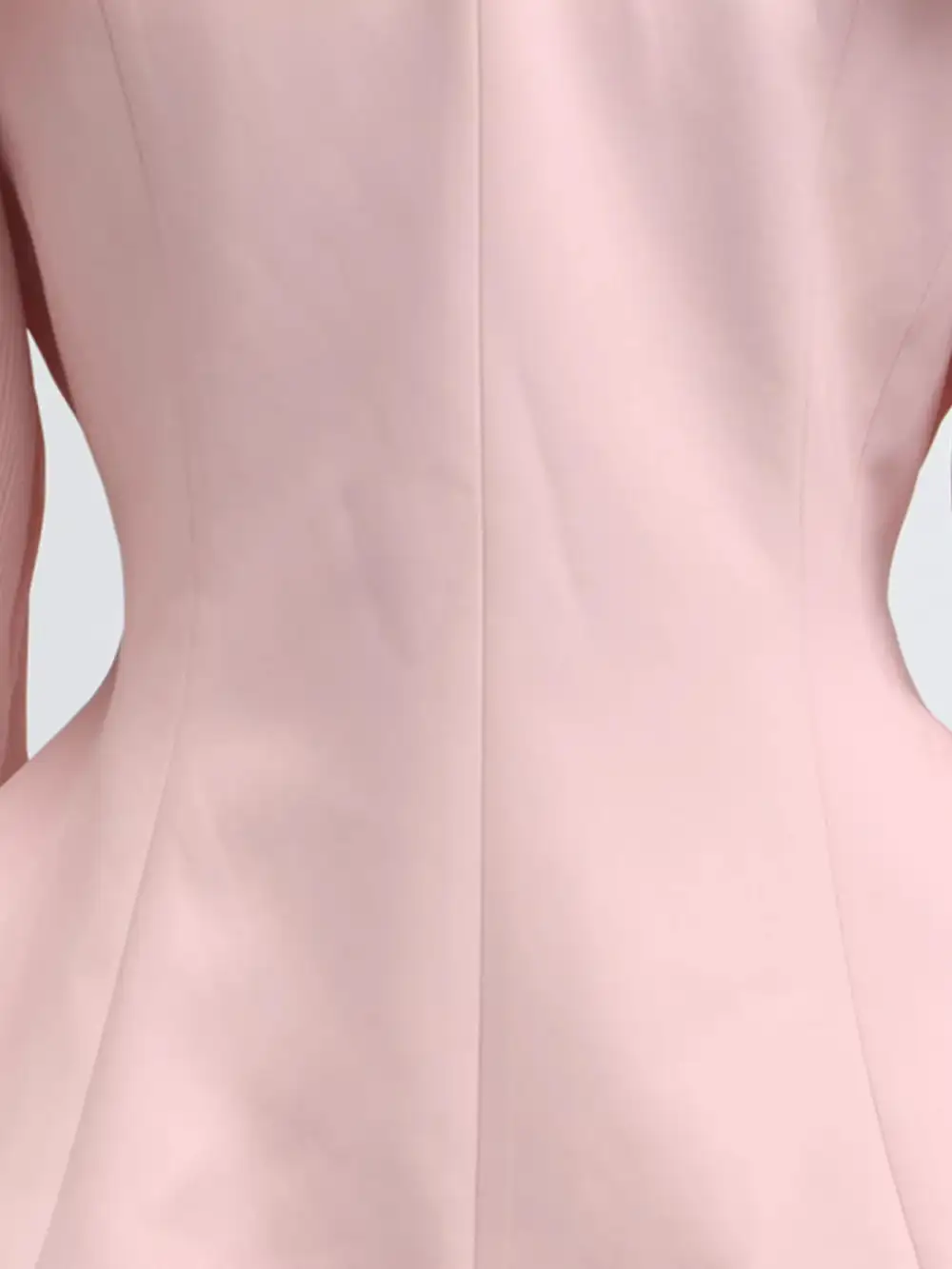 Frill Lapel Collar Top and Pleated Skirt Set