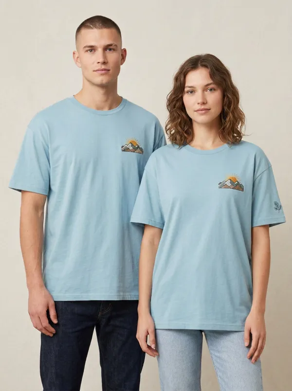 Unisex Nature Mountain Sunrise T-Shirt
