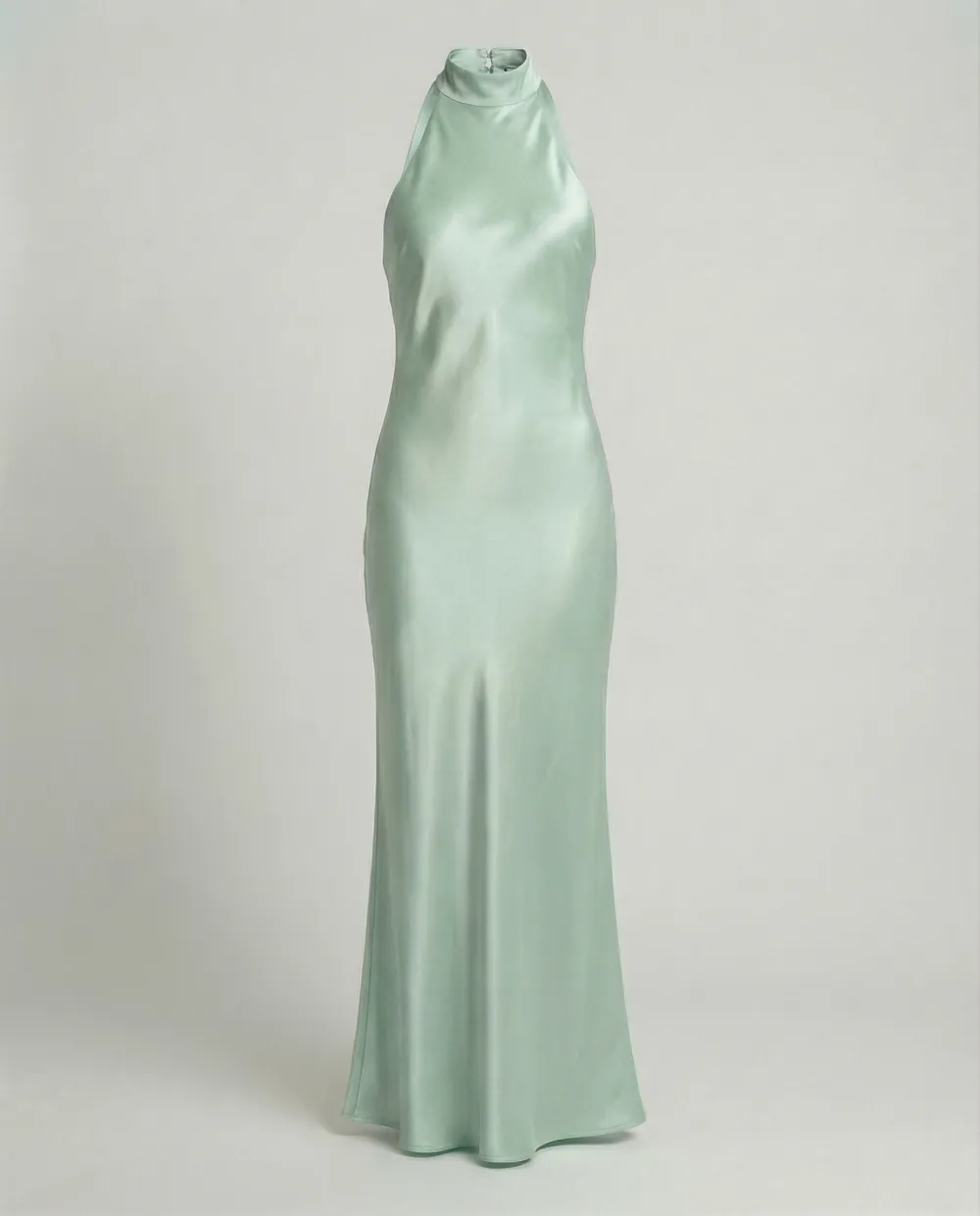 Women's Satin Bridal Maxi Dress