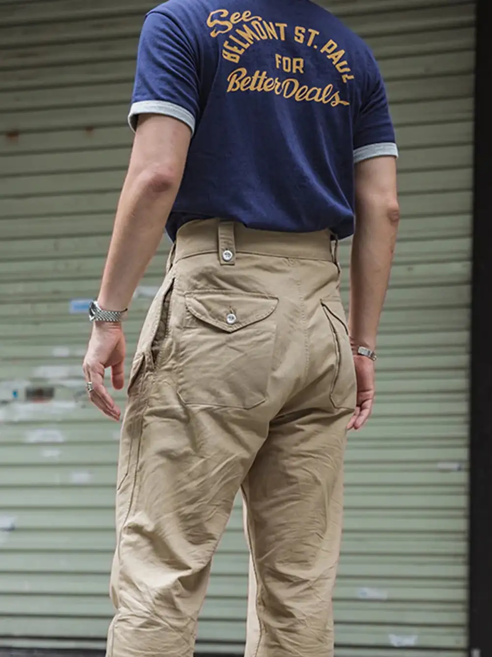 Heavyweight Cycling Printlinger Tee