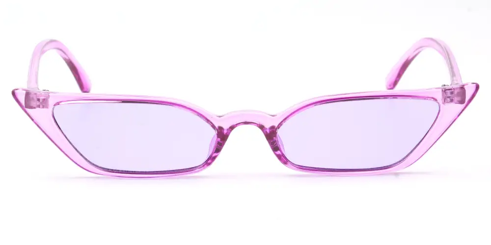 Retro Vintage Slim Cat-Eye Sunglasses