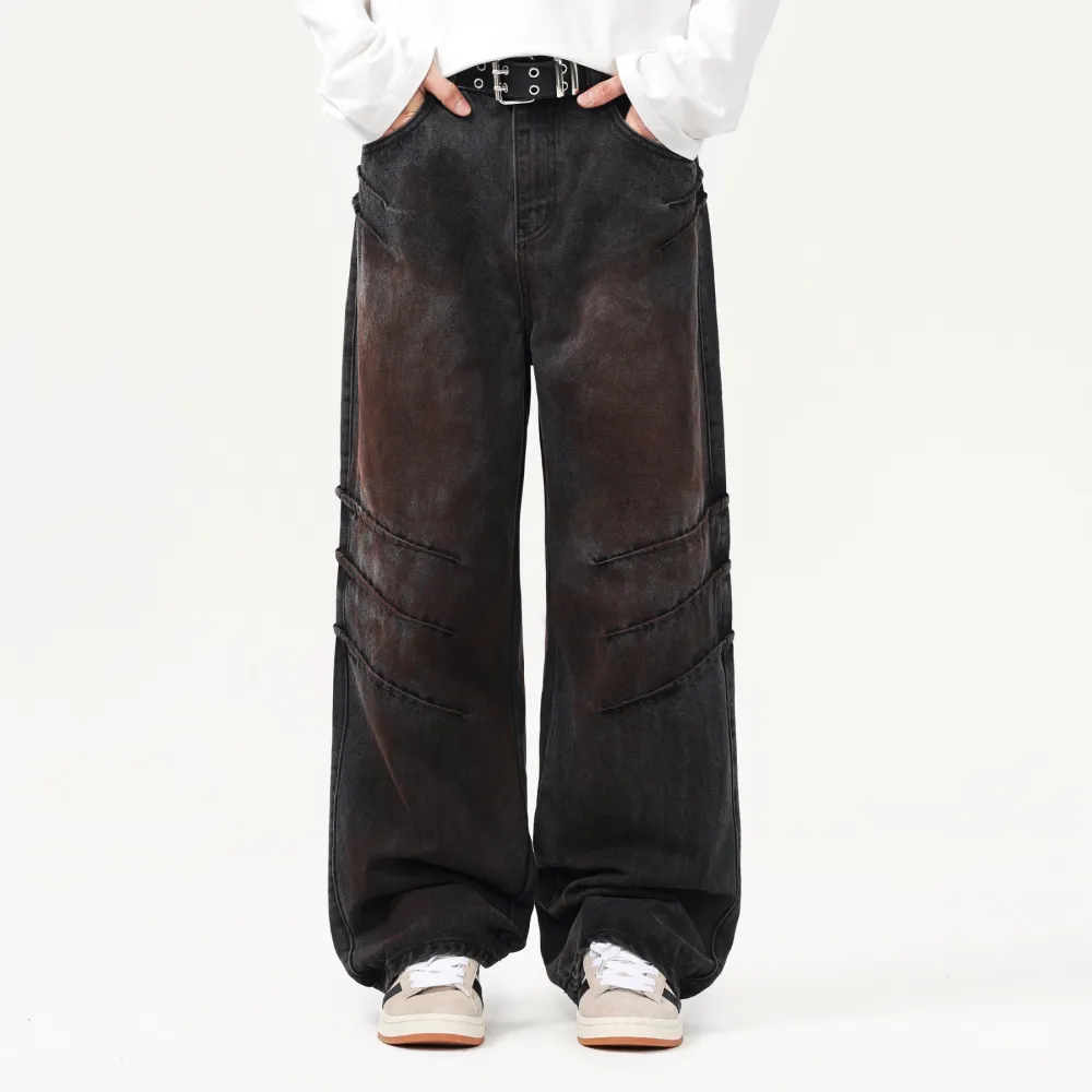 Baggy Cargo Denim Jeans