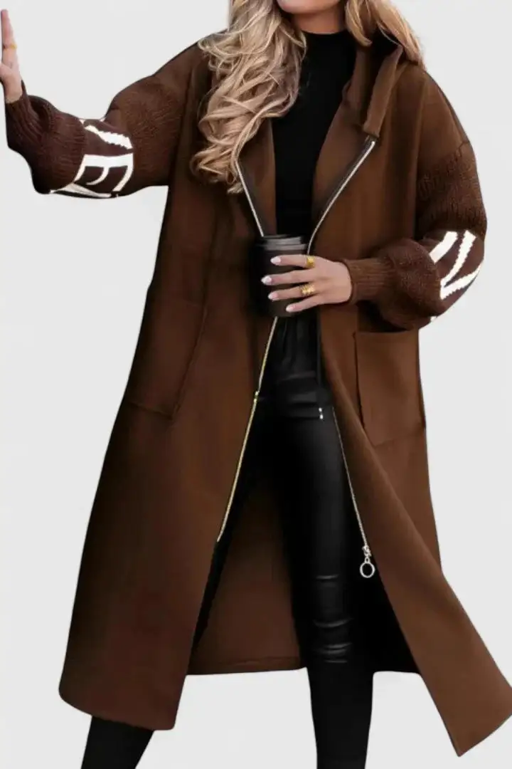 Elegant Hooded Coat