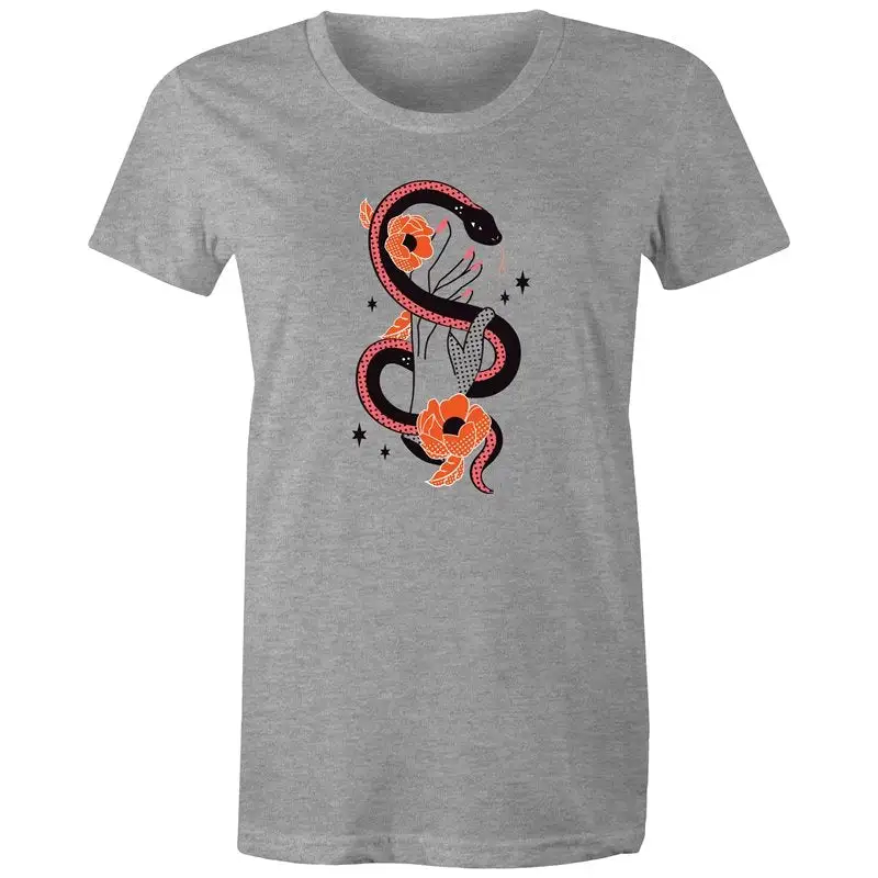 Caduceus Hand Graphic T-Shirt