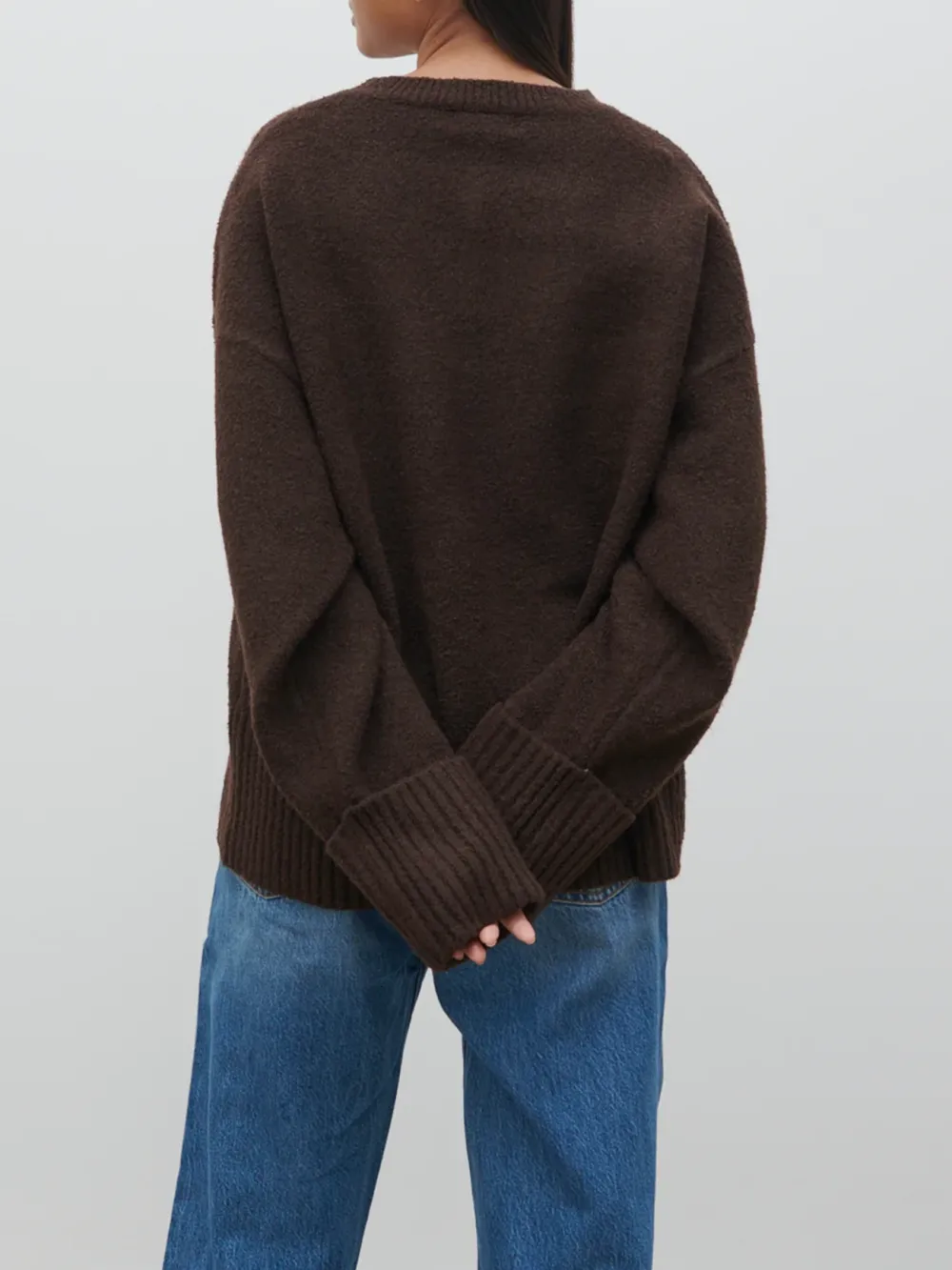 Slight Stretch Oversized Jumper