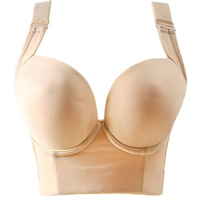 Deep-Cup Uplift Bra