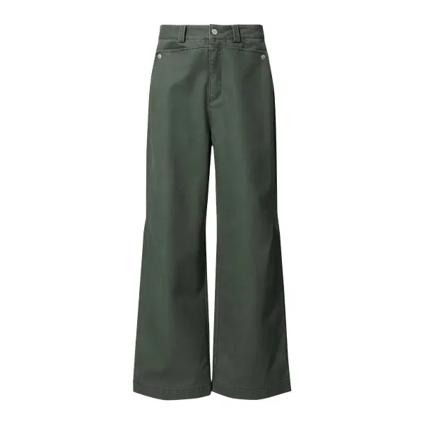 Wide-Leg Workwear Denim Jeans