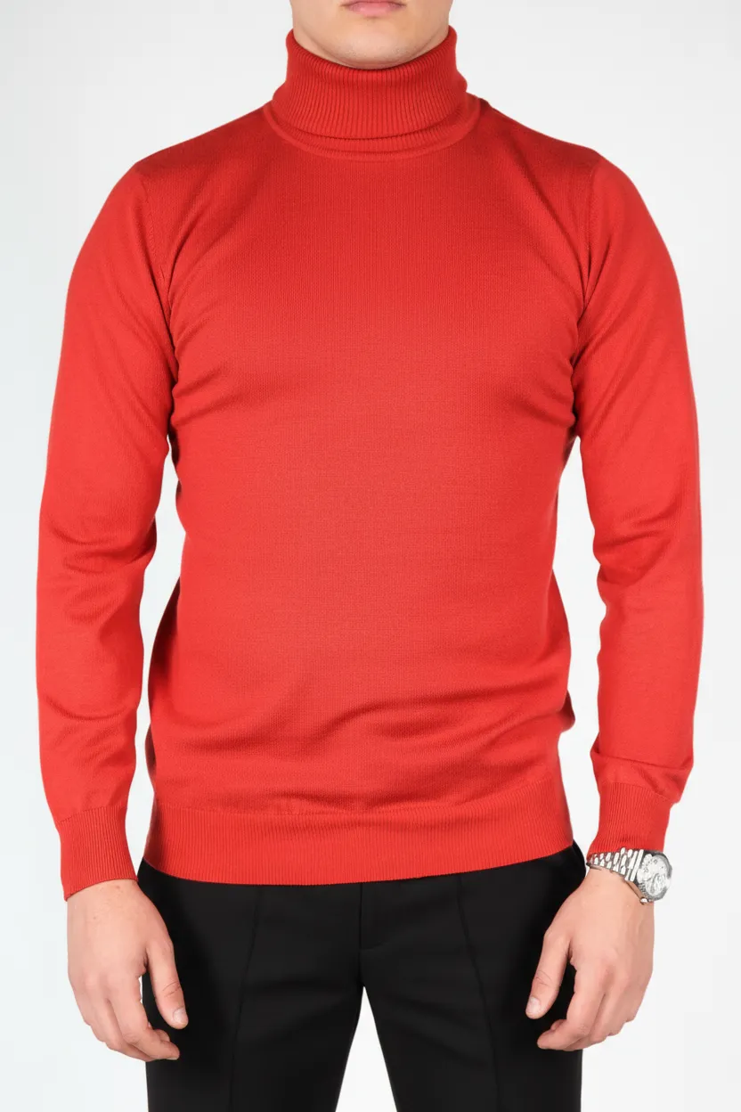 Classic Refined Everyday Turtleneck Sweater