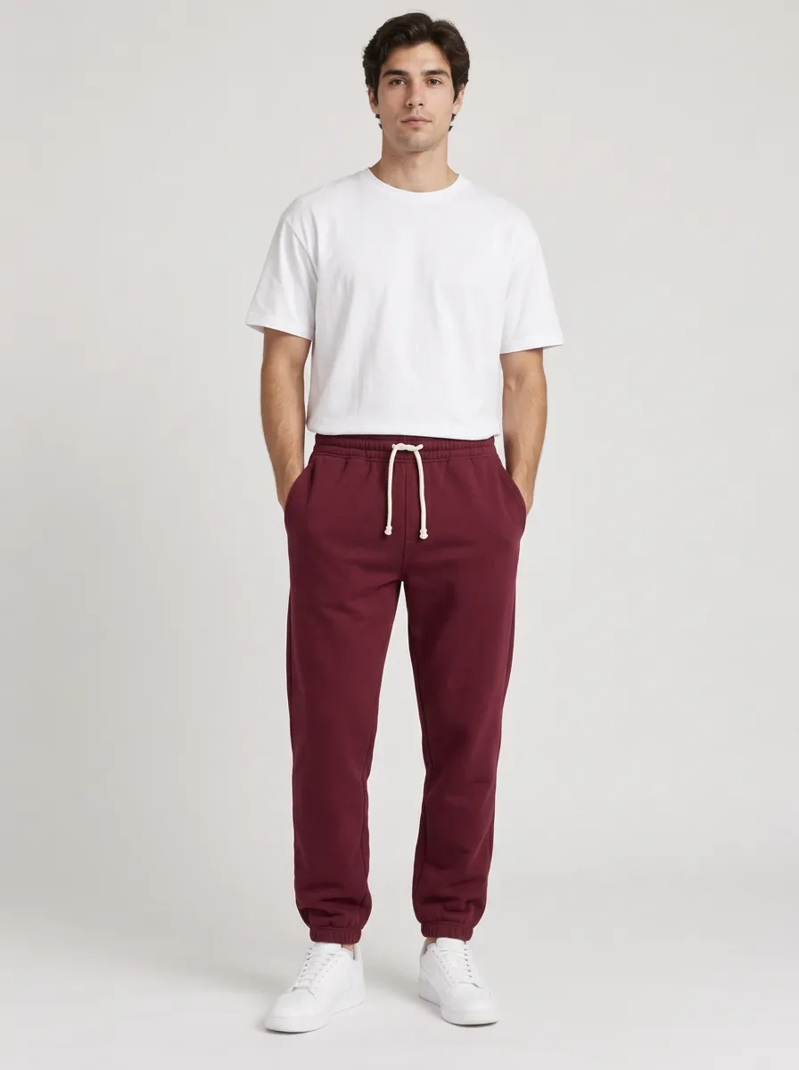 Unisex Sport Inspired Printed Sweatpants