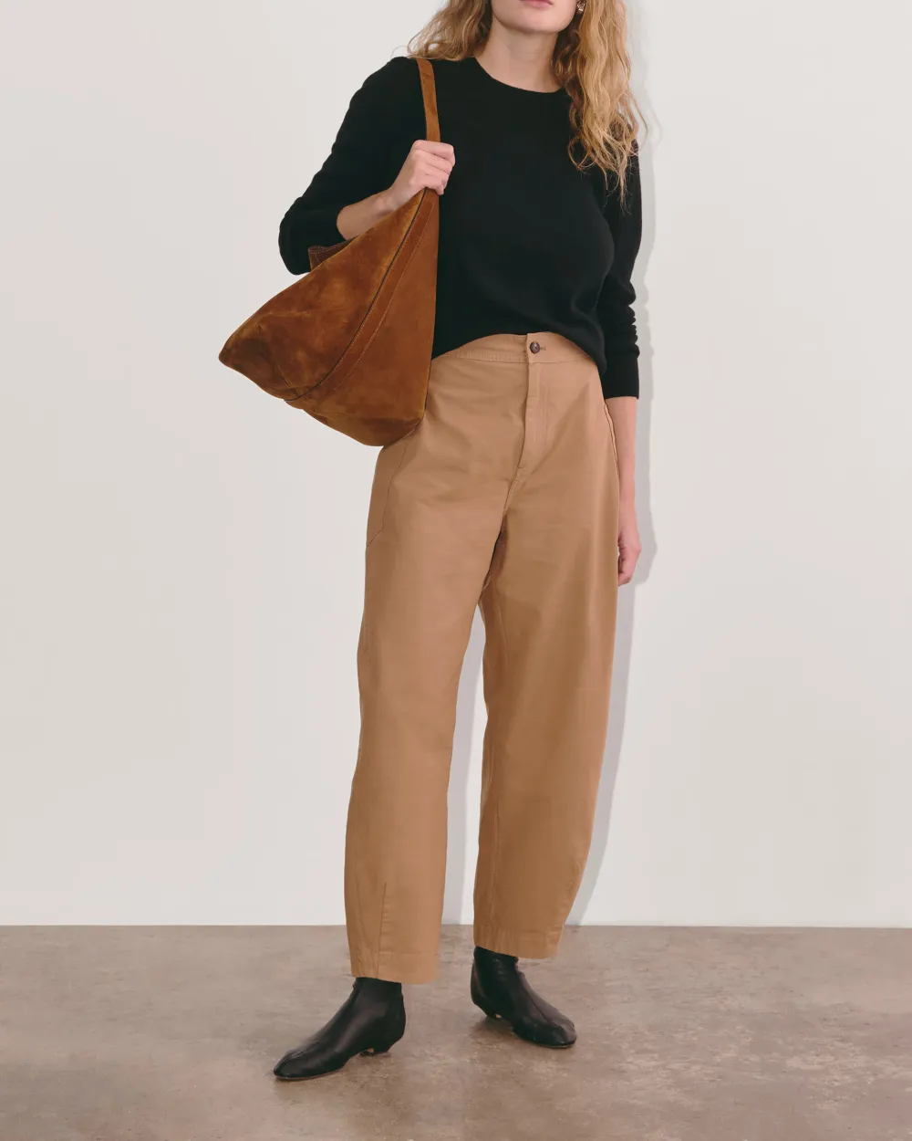 The Black Classic Crew in Cashmere