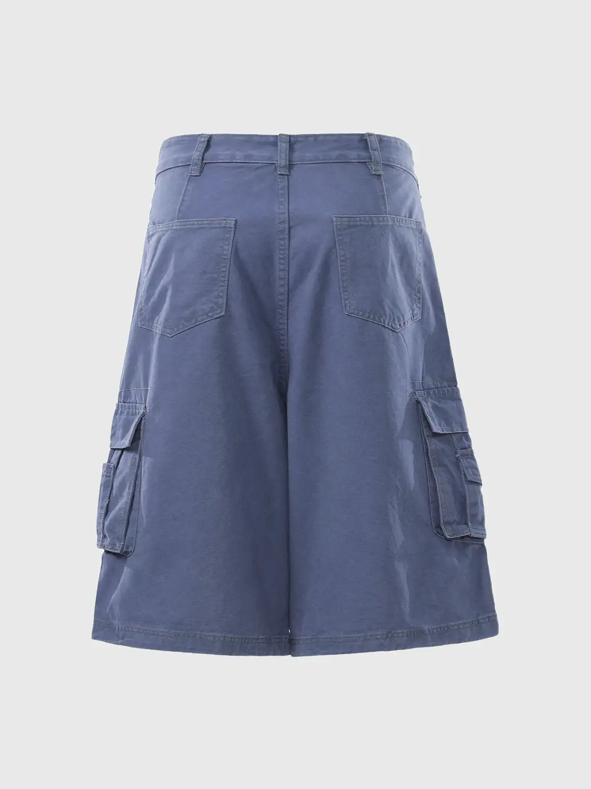 Wide-Leg Graphic Shorts