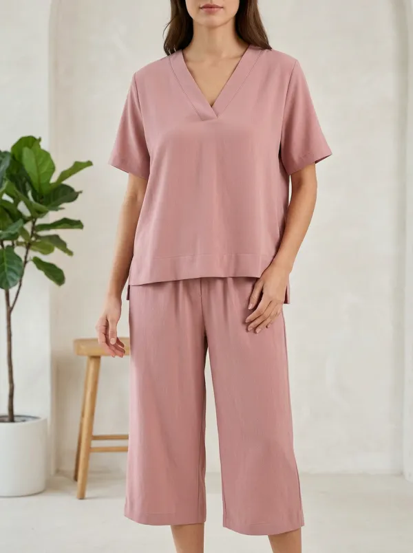 Pocket Women's V-Neck Shirt