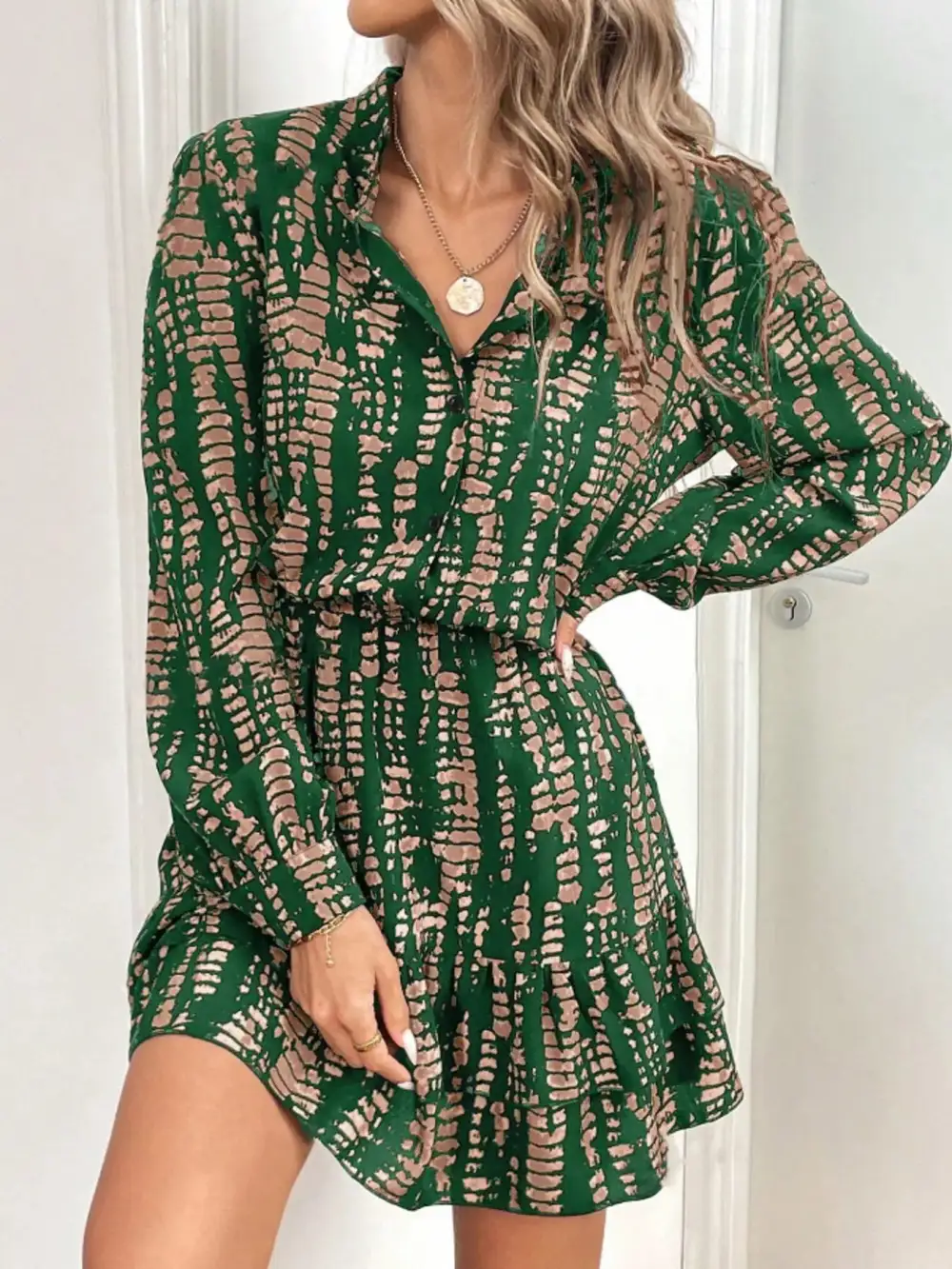 Easy Everyday Long Sleeve Mini Dress