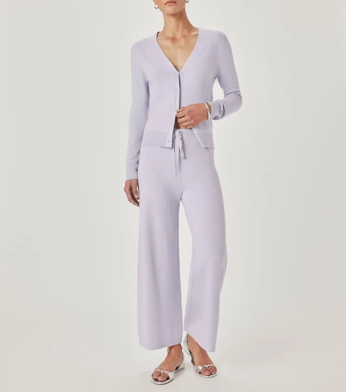 Cropped Knit Pant Pants
